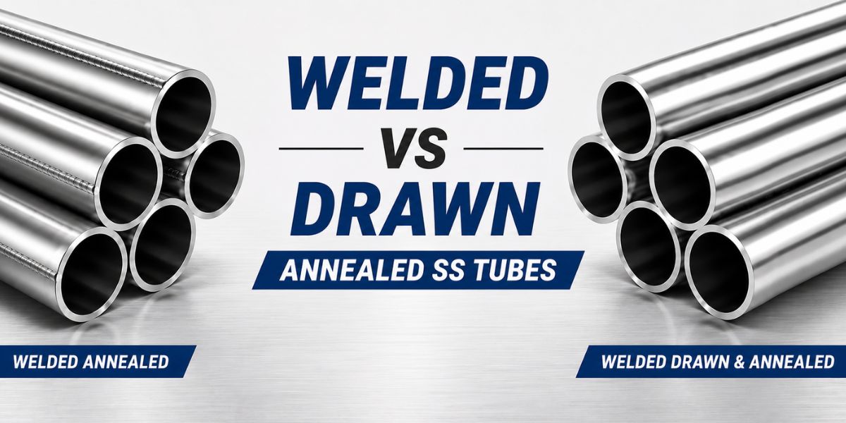 Welded Drawn and Annealed SS Tubes